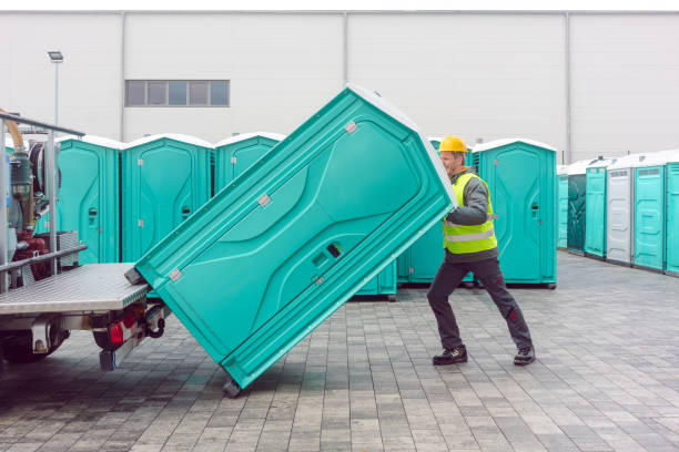 Porta potty delivery and setup in Perryville, AR